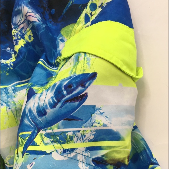 Boy's OP Shark Swim Trunks - Picture 5 of 10